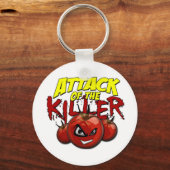 attacktomatoes sleutelhanger (Voorkant)