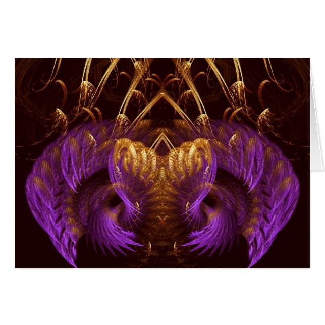 ATTANIA FractalART Kaart (Voorkant Horizontaal)