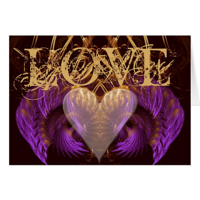 Attania Love Kaart (Voorkant Horizontaal)