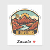 Attapulgus, Georgia Sticker (Vel)