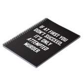 Attempted Murder Notitieboek (Linkerzijde)