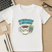 Attendance & Espresso; Grappige Leraar Koffie T-shirt