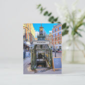 Attendant Fitzrovia London Briefkaart (Staand voorkant)