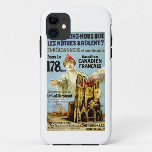 Attendrons-Nous Que Les Notre Brulent Case-Mate iPhone Case (Achterkant)