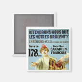 Attendrons-Nous Que Les Notre Brulent Magneet (Voorkant / Achterkant)