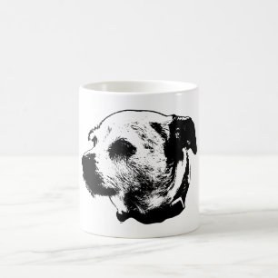 Attente Gaze Terrier Mix Coffee Mok