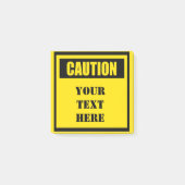 Attentie Aangepaste advertentie 3x3 Post-it® Notes (Voorkant)