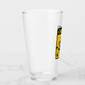 Attentie Bunny Slope Funny Ski Sign | Humor Glas (Rechts)