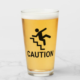 Attentie Clumsy Glas
