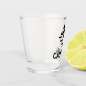 Attentie Clumsy Shot Glas (Links)