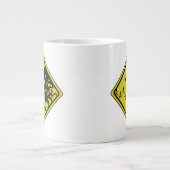 Attentie Cthulhu Coffee-Mok Grote Koffiekop (Voorkant)