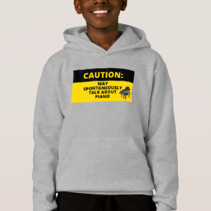 Attentie Funny Grand Piano Pianist Humor