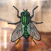 Attentie Getter Fly Raamsticker (Vel 2)