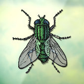 Attentie Getter Fly Raamsticker (Vel 3)