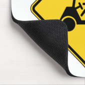 Attentie Golf Cart Muismat (Hoek)