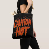 Attentie Hot Tote Bag (Dichtbij)