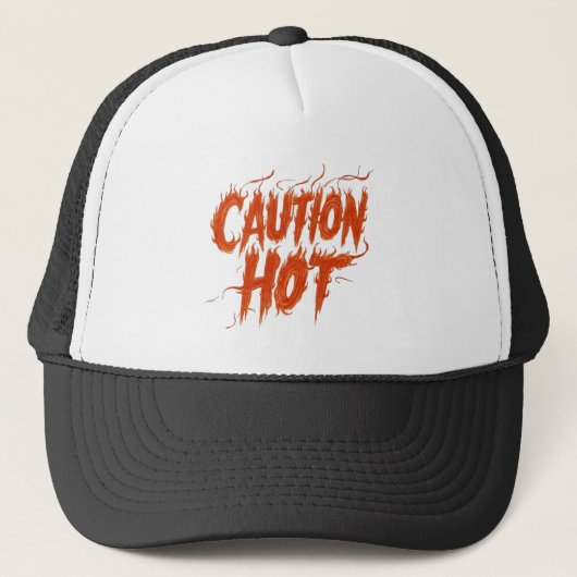 Attentie Hot Trucker Pet (Voorkant)