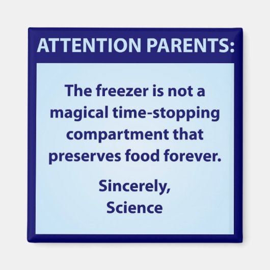 Attentie ouders magneet (Voorkant)