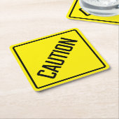 Attentie-papier Onderzetter (Schuin)