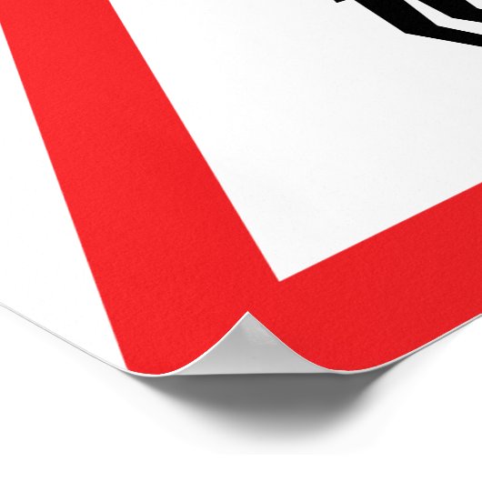 Attentie Prostitute (Attenzione Prostitute) Poster (Hoek)