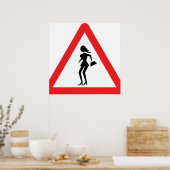 Attentie Prostitute (Attenzione Prostitute) Poster (Keuken)
