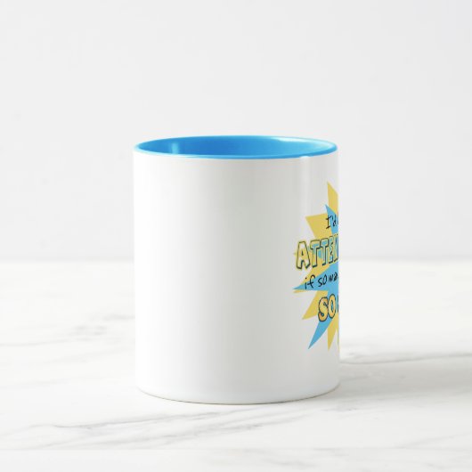 Attentie Span Shiny Humor Mok (Midden)