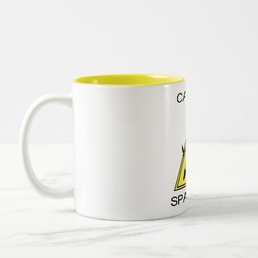 Attentie Spartans Mok (Links)