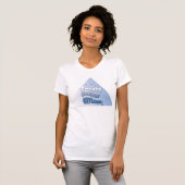 "Attentie Sweaty Senior Citizen" T-shirt (Voorkant volledig)