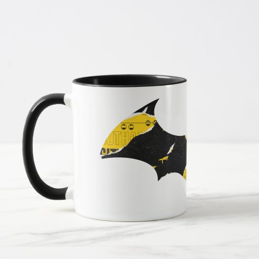 Attentie Tape Batman Logo Mok (Links)
