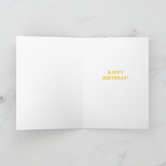 Attentie Tape Birthday Recovery Zone Funny Gezegde Kaart (Binnen)