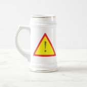 Attentie-teken Bierpul (Links)