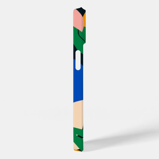 Attentie tropisch ontwerp Case-Mate iPhone case (Achterkant / Rechts)