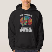 Attention Deficit Disorder Hyperactivity Neurodive Hoodie (Voorkant)