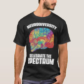 Attention Deficit Disorder Hyperactivity Neurodive T-shirt (Voorkant)