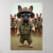 Attention Recruits: blaffen in vorm Poster (Voorkant)