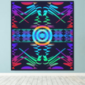 Attentive Eye to all Trends Canvas Afdruk (Insitu (Houten vloer))