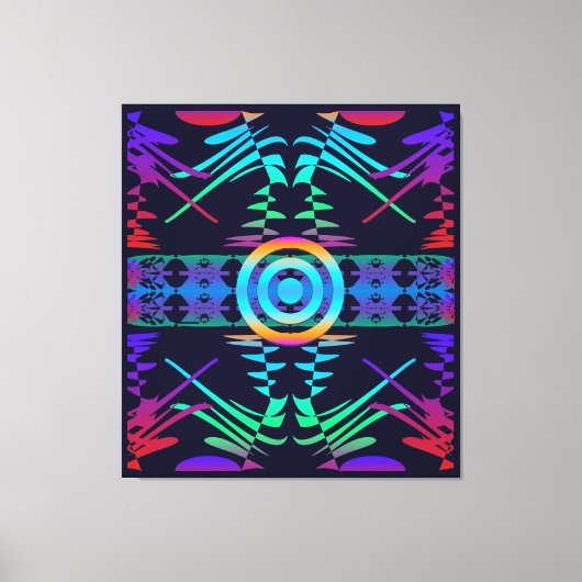 Attentive Eye to all Trends Canvas Afdruk (Voorkant)