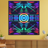 Attentive Eye to all Trends Canvas Afdruk (Insitu (Woonkamer))