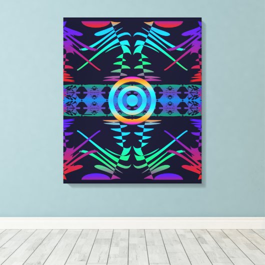 Attentive Eye to all Trends Canvas Afdruk (Insitu (Houten vloer))