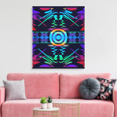 Attentive Eye to all Trends Canvas Afdruk (Insitu (Woonkamer))