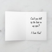 Attentive Weimaraner Kaart (Binnen)