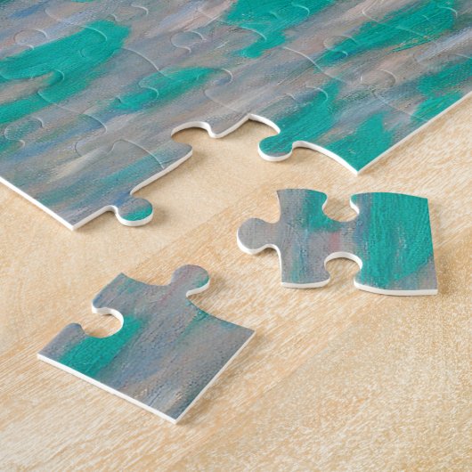 Attersee - Gustav Klimt Legpuzzel (Zijkant)