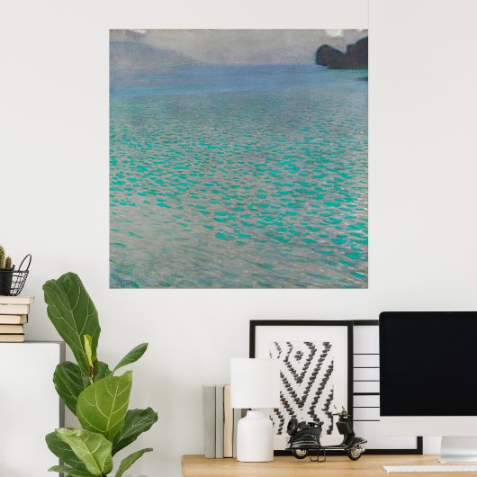 Attersee - Gustav Klimt Poster (Thuiskantoor)