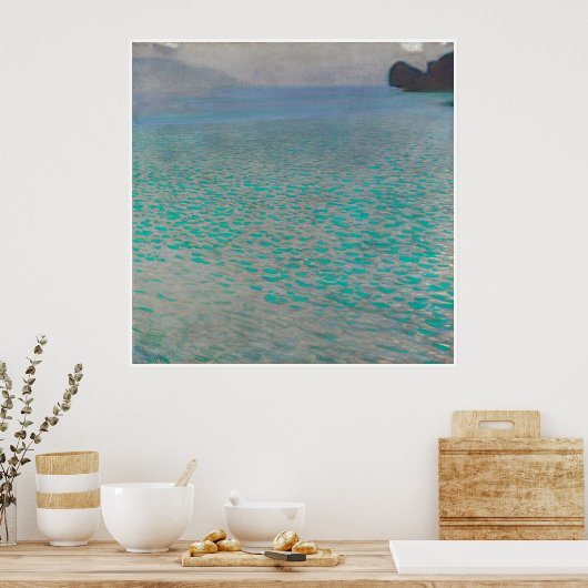 Attersee Gustav Klimt Poster (Keuken)