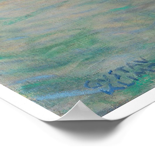 Attersee Gustav Klimt Poster (Hoek)