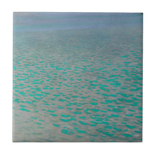 Attersee - Gustav Klimt Tegeltje