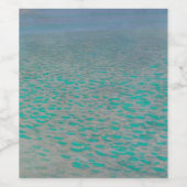 Attersee - Gustav Klimt Wijn Etiket (Enkel label)