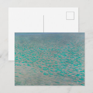 Attersee, kustlandschapschilderkunst, Gustav Klimt Briefkaart