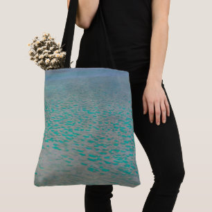 Attersee, kustlandschapschilderkunst, Gustav Klimt Tote Bag