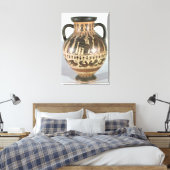 Attic Corinthian amphora Canvas Afdruk (Insitu (Slaapkamer))